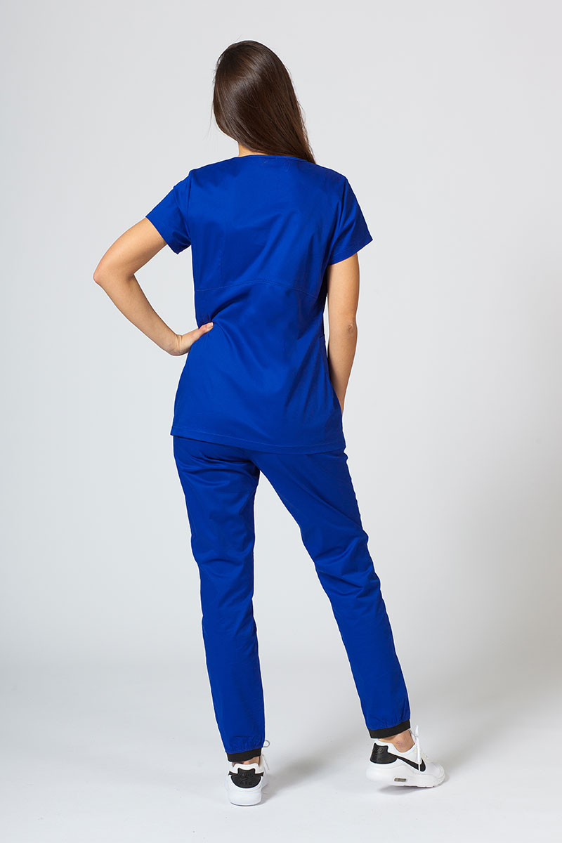 Dámská zdravotní halena Sunrise Uniforms Kangaroo (elastická), tmavě modrá-6