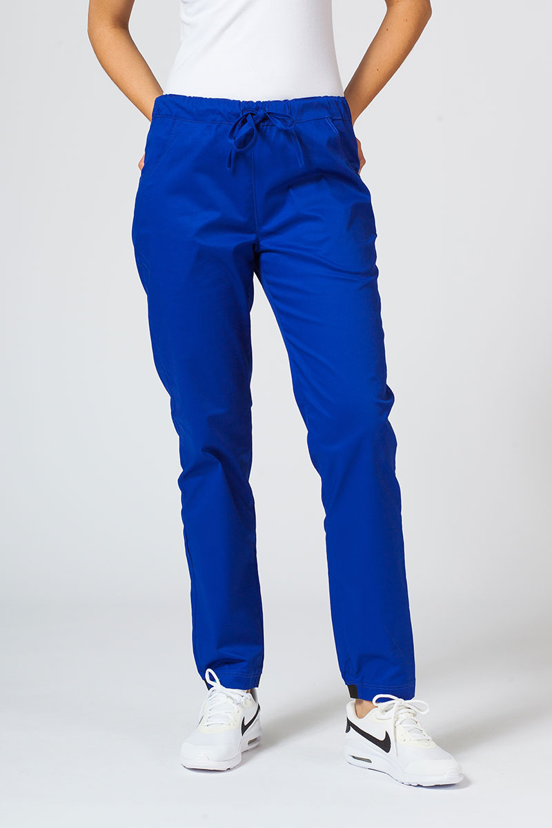 Dámská lékařská souprava Sunrise Uniforms Active (halena Kangaroo, kalhoty Loose) tmavě modrá-6