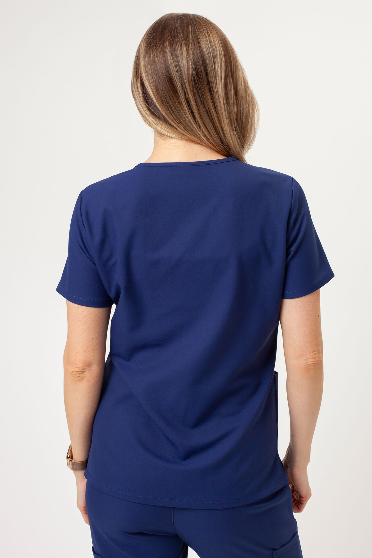 Dámská lékařská halena Cherokee Ultra V-neck Top námořnická modř-1