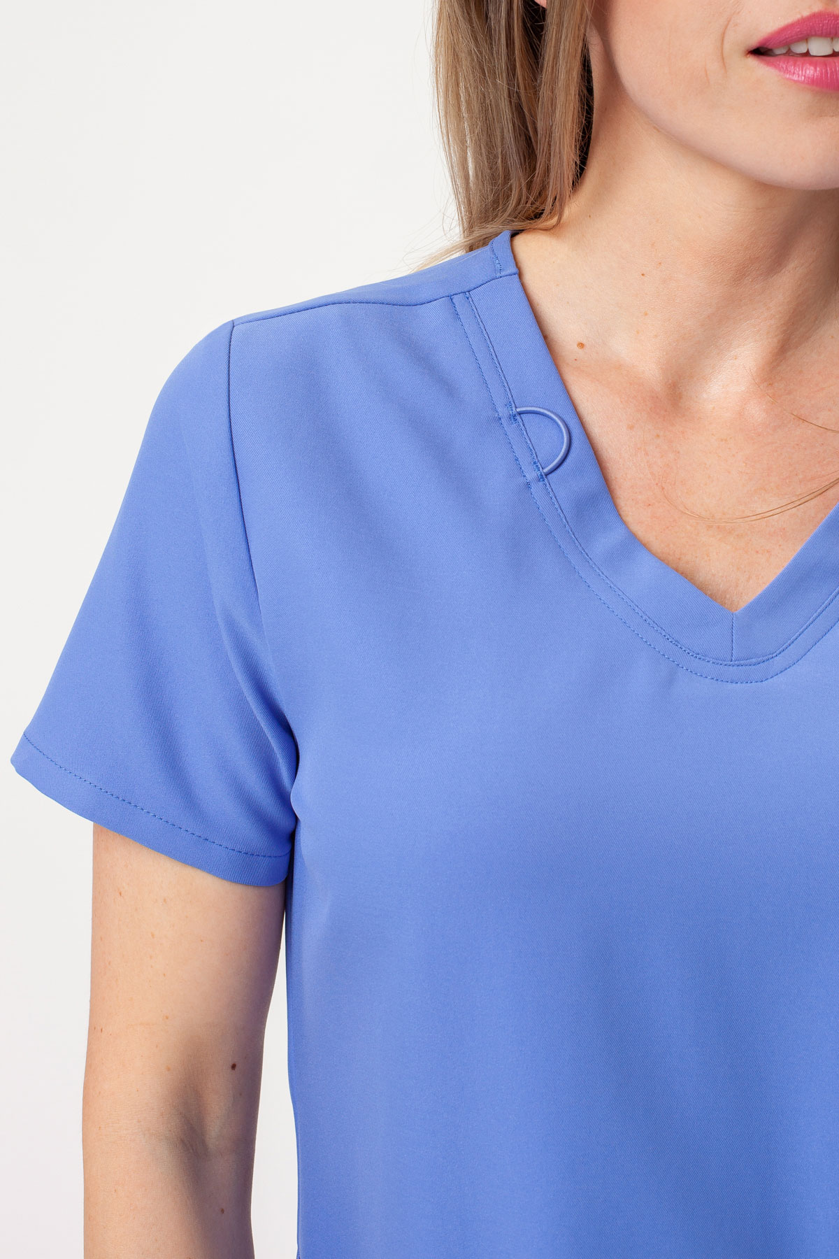 Dámská lékařská halena Cherokee Ultra V-neck Top klasicky modrá-2
