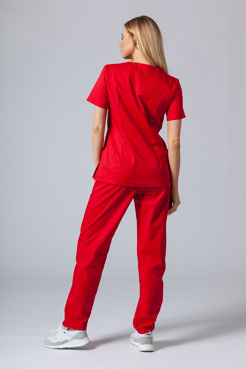 Lékařská souprava Sunrise Uniforms červená-1