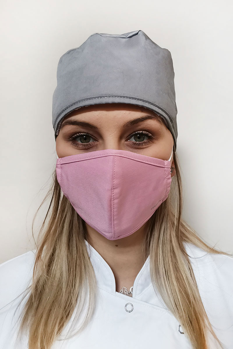 Ochranná maska ​​Maevn, dvouvrstvá (s technologií AGION®), unisex, růžová-1