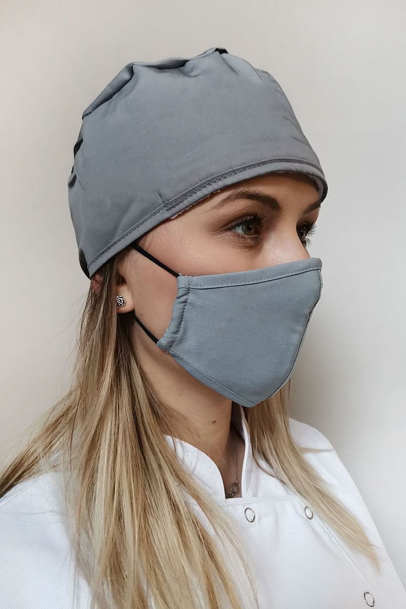 Ochranná maska ​​Maevn, dvouvrstvá (s technologií AGION®), unisex, šedá-1