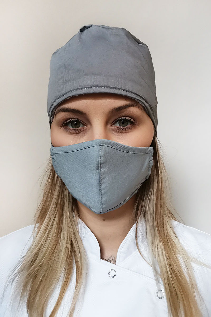 Ochranná maska ​​Maevn, dvouvrstvá (s technologií AGION®), unisex, šedá-2