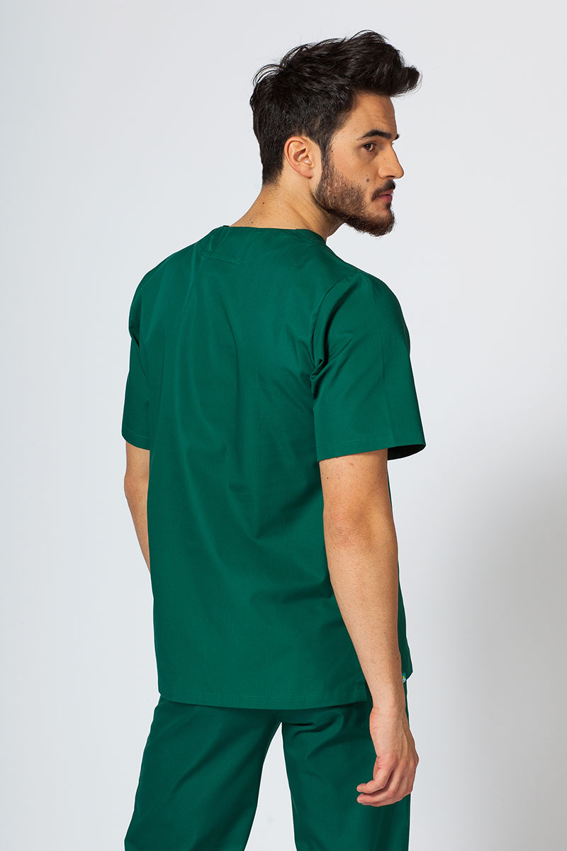 Univerzální lékařská halena Sunrise Uniforms tmavě zelená-3