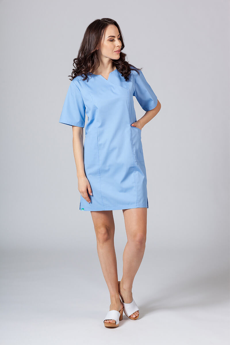 Lékařské klasické šaty Sunrise Uniforms modré-2