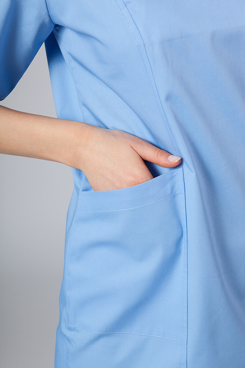 Lékařské klasické šaty Sunrise Uniforms modré-4