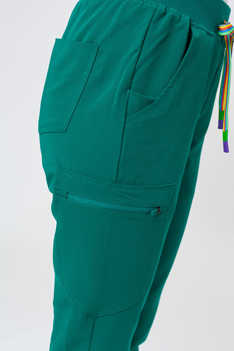 Dámské lékařské kalhoty Uniforms World 518GTK™ Avant Phillip On-Shift zelené-3