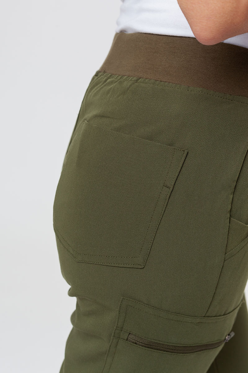 Dámské lékařské kalhoty Uniforms World 518GTK™ Avant Phillip On-Shift olivkové-5