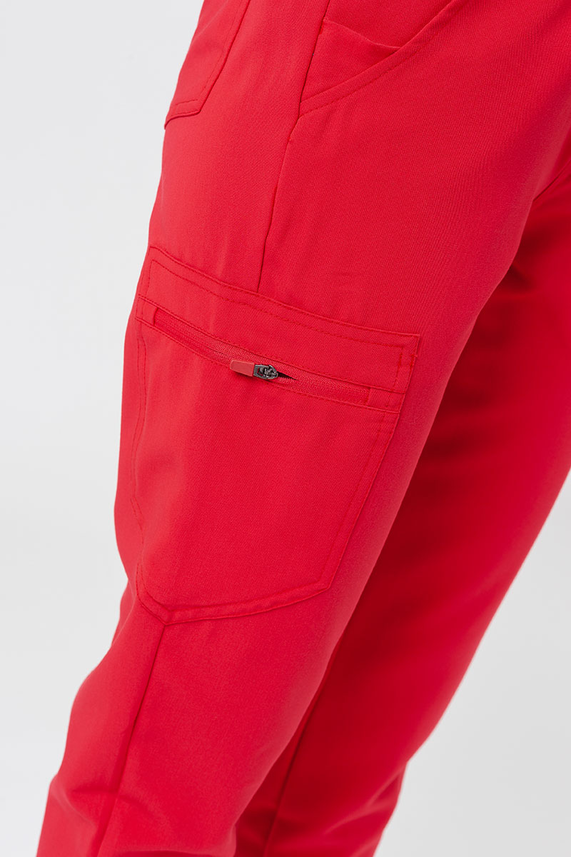 Dámské lékařské kalhoty Uniforms World 518GTK™ Avant Phillip červené-3