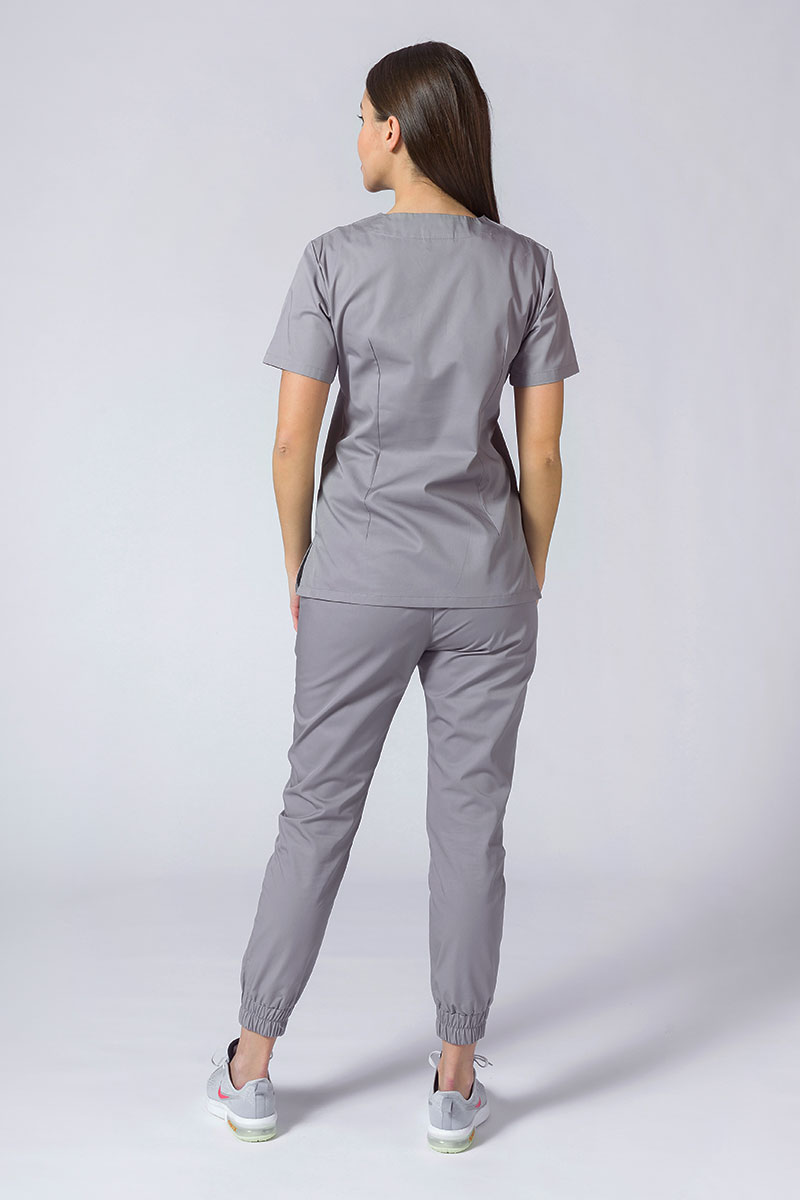 Lékařské kalhoty Sunrise Uniforms Easy jogger šedé-3