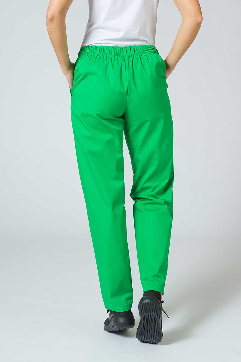 Dámské lékařské kalhoty Sunrise Uniforms Basic Regular zelené jablko-1