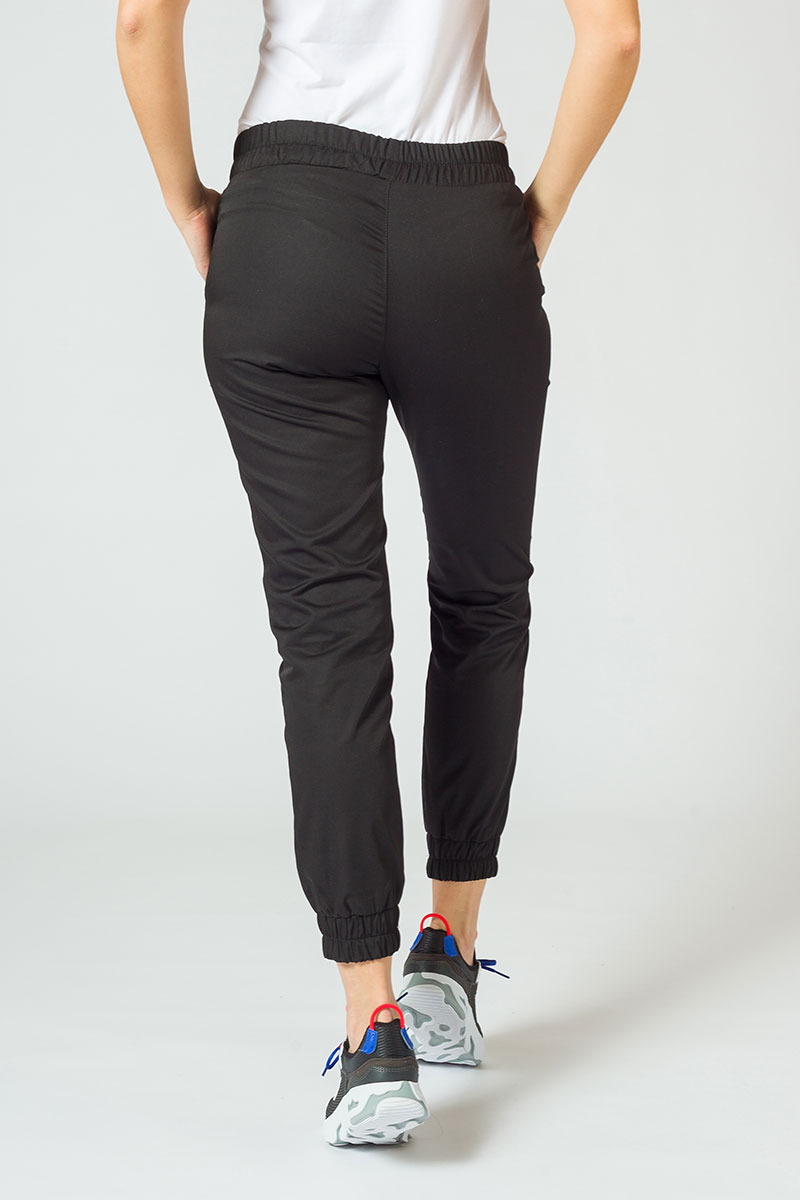 Lékařské kalhoty Sunrise Uniforms Easy jogger černé-1