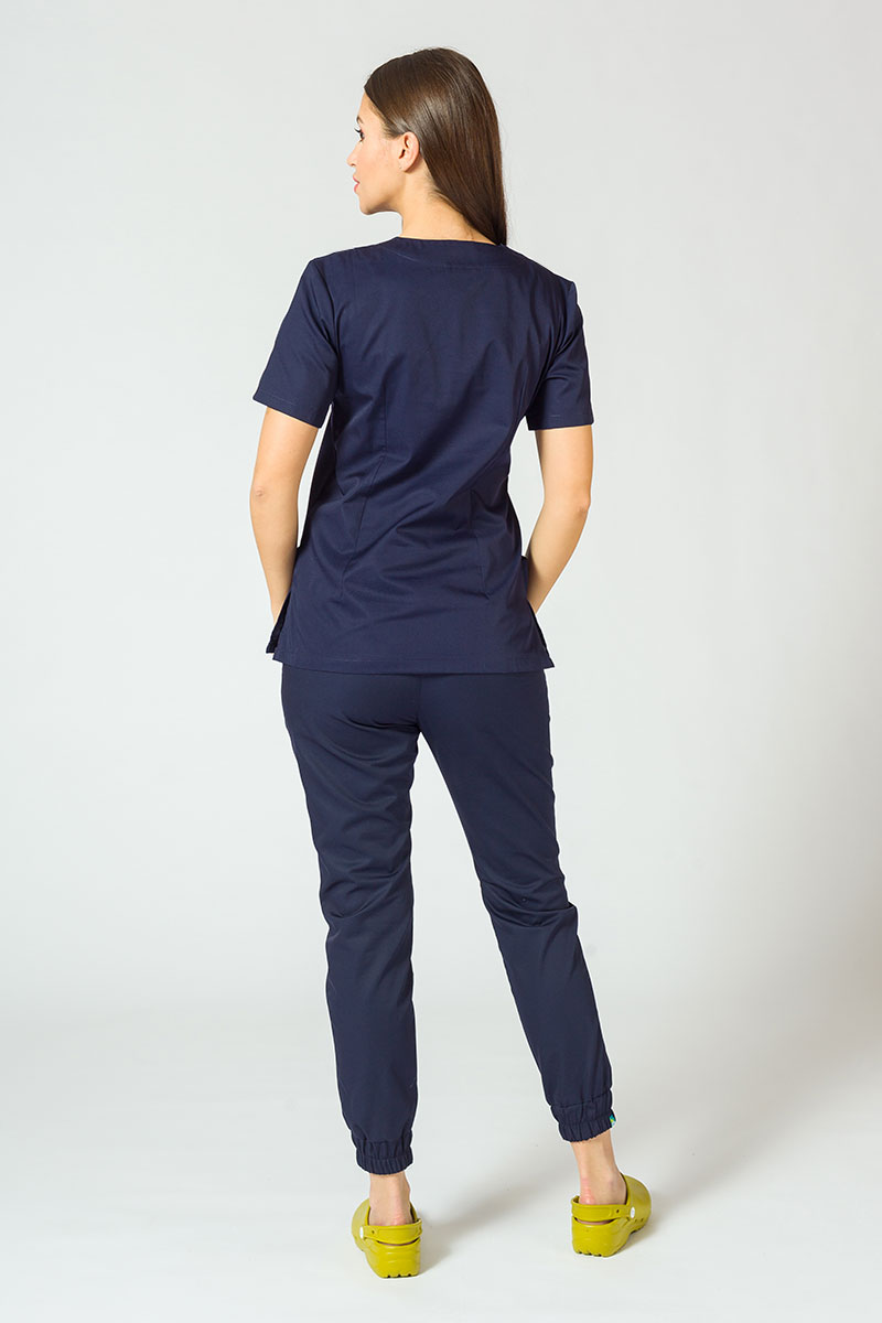 Lékařské kalhoty Sunrise Uniforms Easy jogger námořnicky modré-3