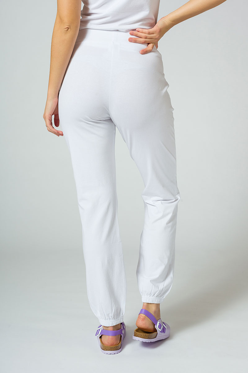 Dámské teplákové kalhoty Malfini Leisure bílé-1
