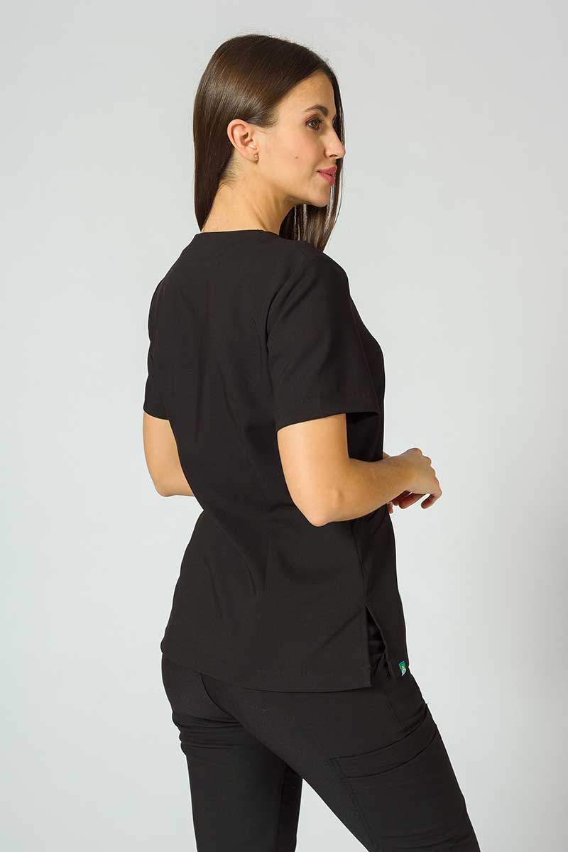 Lékařská halena Sunrise Uniforms Premium Joy černá-3