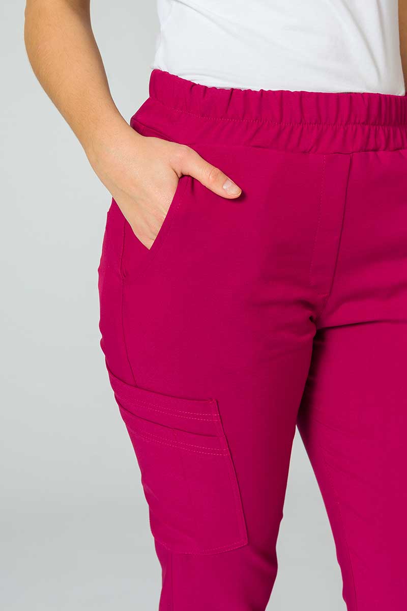 Dámské kalhoty Sunrise Uniforms Premium Chill jogger švestkové-7