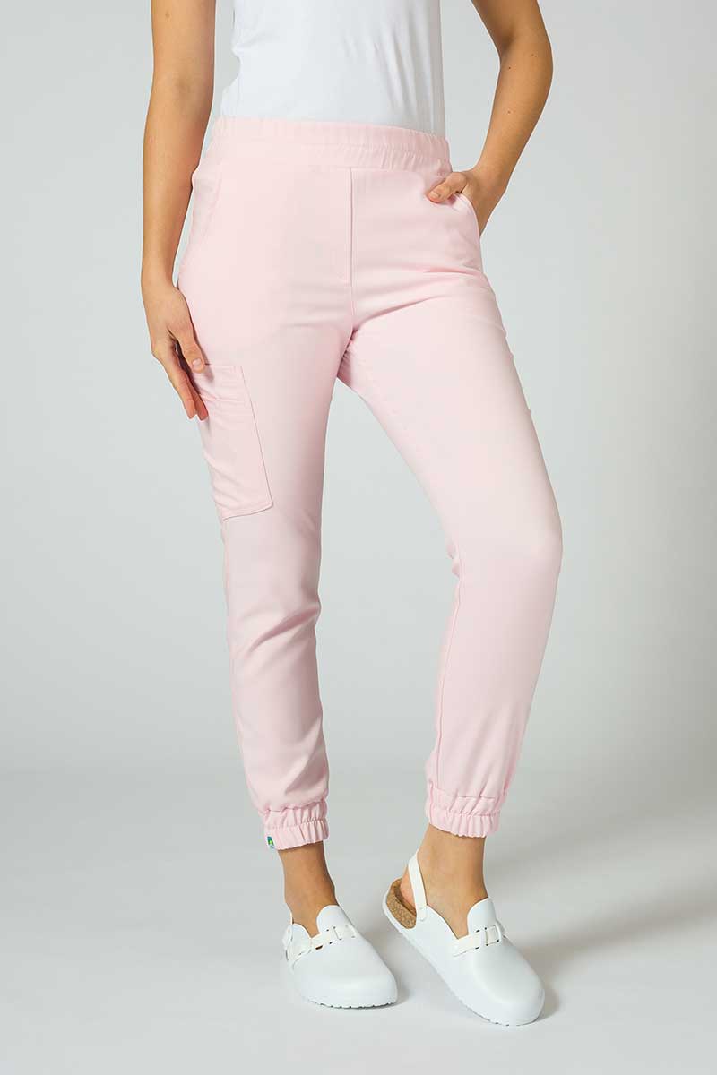 Lékařská souprava Sunrise Uniforms Premium (halena Joy, kalhoty Chill) pastelově růžové-9