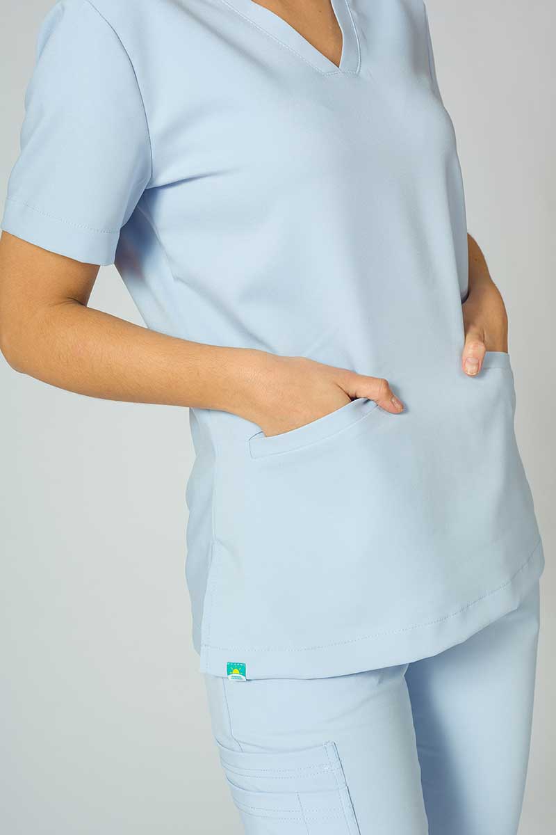 Lékařská halena Sunrise Uniforms Premium Joy blankytně modrá-8