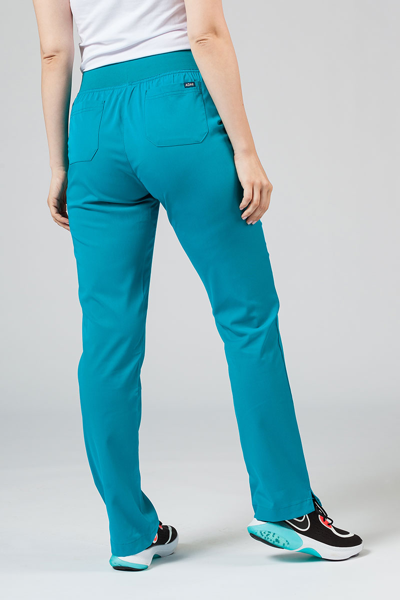 Dámské kalhoty Adar Uniforms Leg Yoga mořsky modré-3