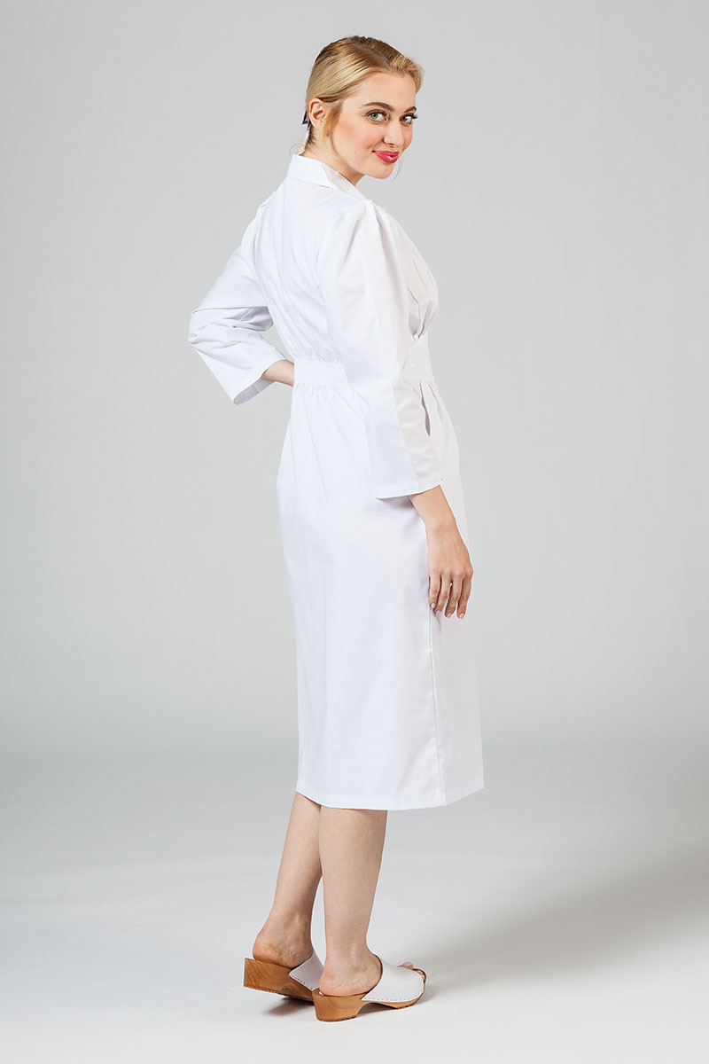 Dámské zdravotní šaty Adar Uniforms Midriff bílé-1