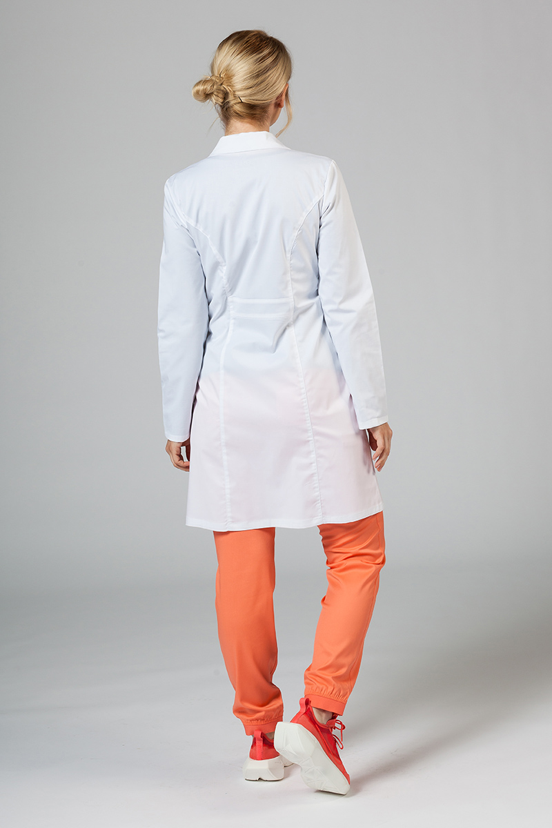 Lékařský plášť Adar Uniforms Tab-Waist bílý (elastický)-4