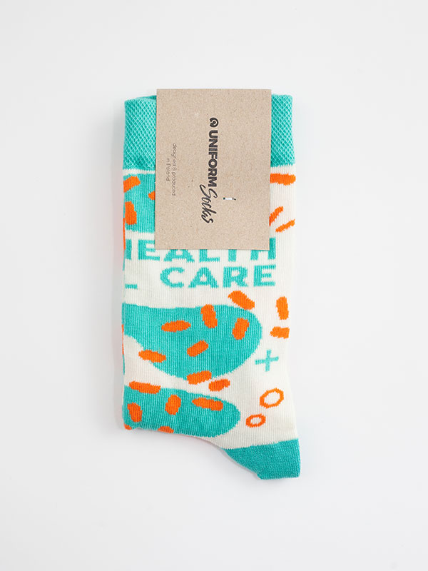 Barevné ponožky Take Care - UniformSocks-3