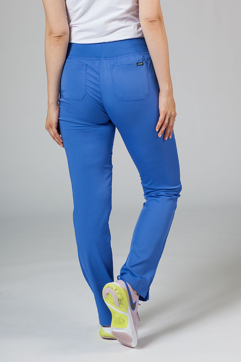 Dámské kalhoty Adar Uniforms Leg Yoga klasicky modré-1