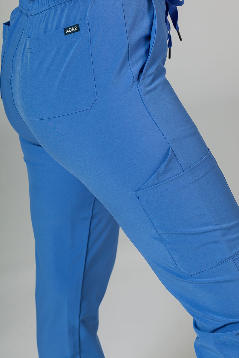 Dámské kalhoty Adar Uniforms Skinny Leg Cargo klasicky modré-4