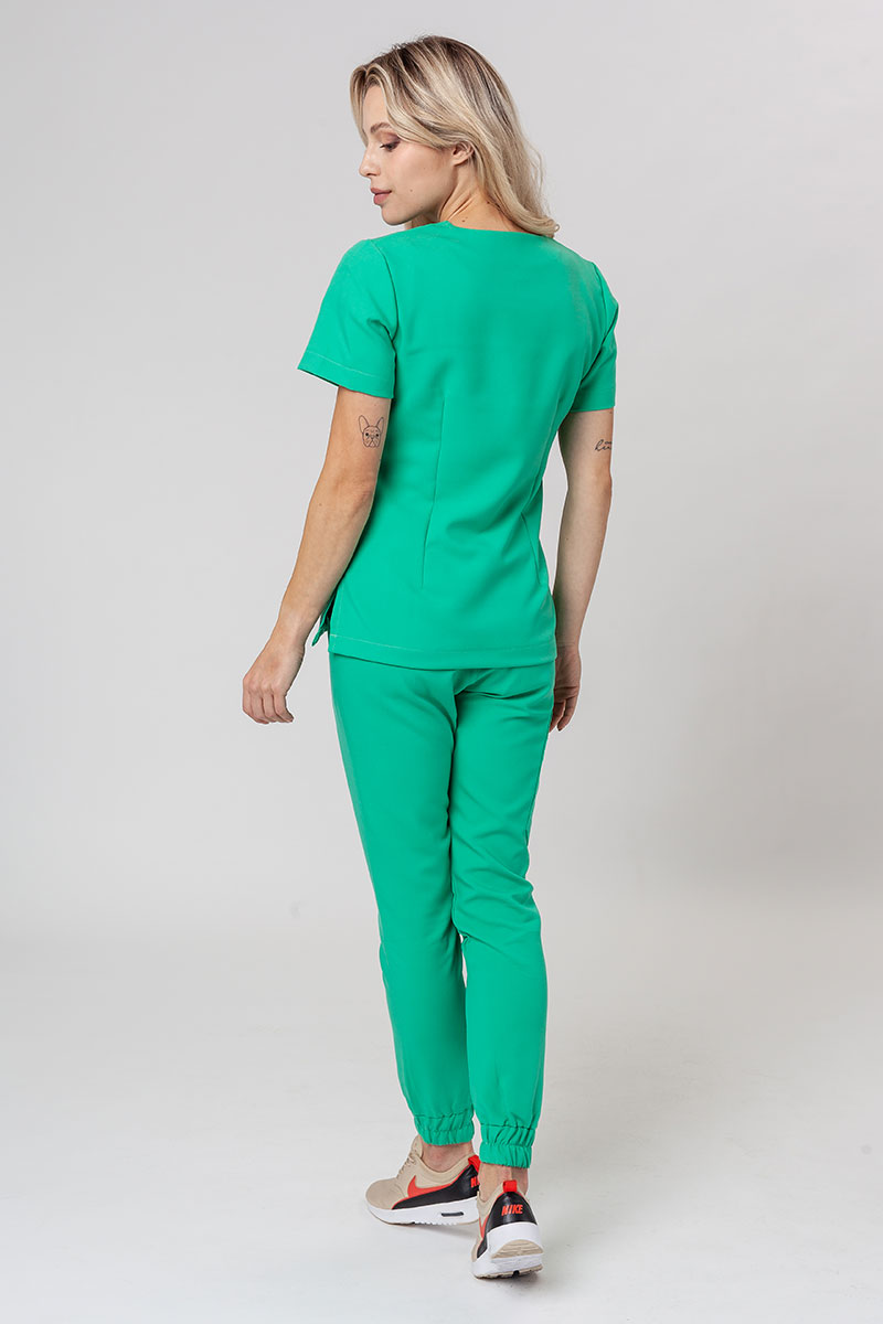 Lékařská halena Sunrise Uniforms Premium Joy světle zelená-5