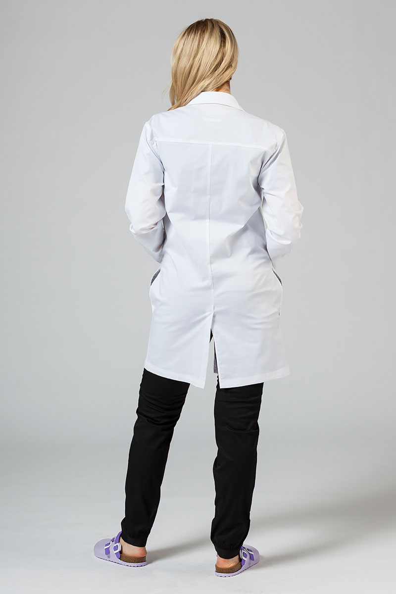 Lékařský plášť Adar Uniforms Snap bílý (elastický)-3