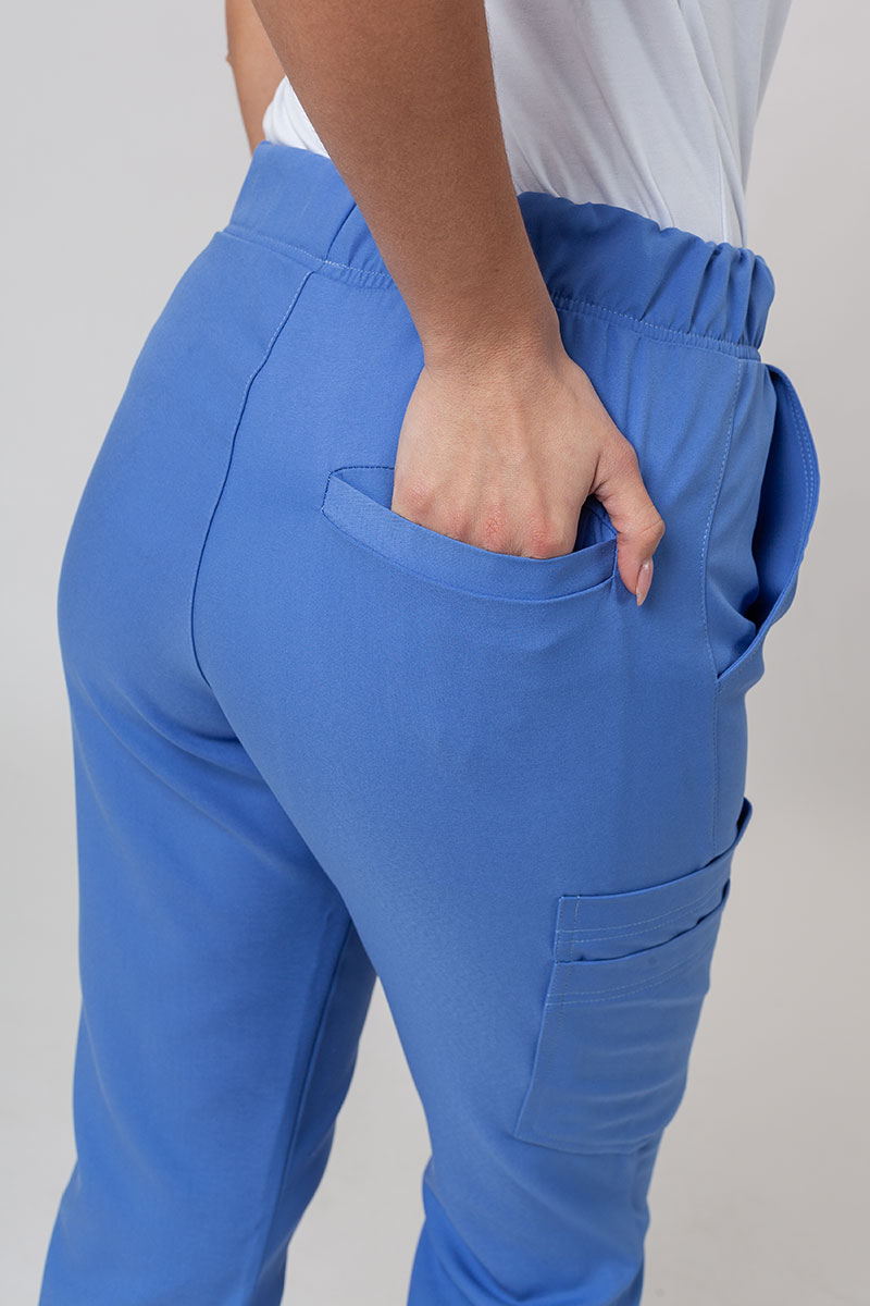 Lékařské kalhoty Sunrise Uniforms Premium Chill jogger modré-4