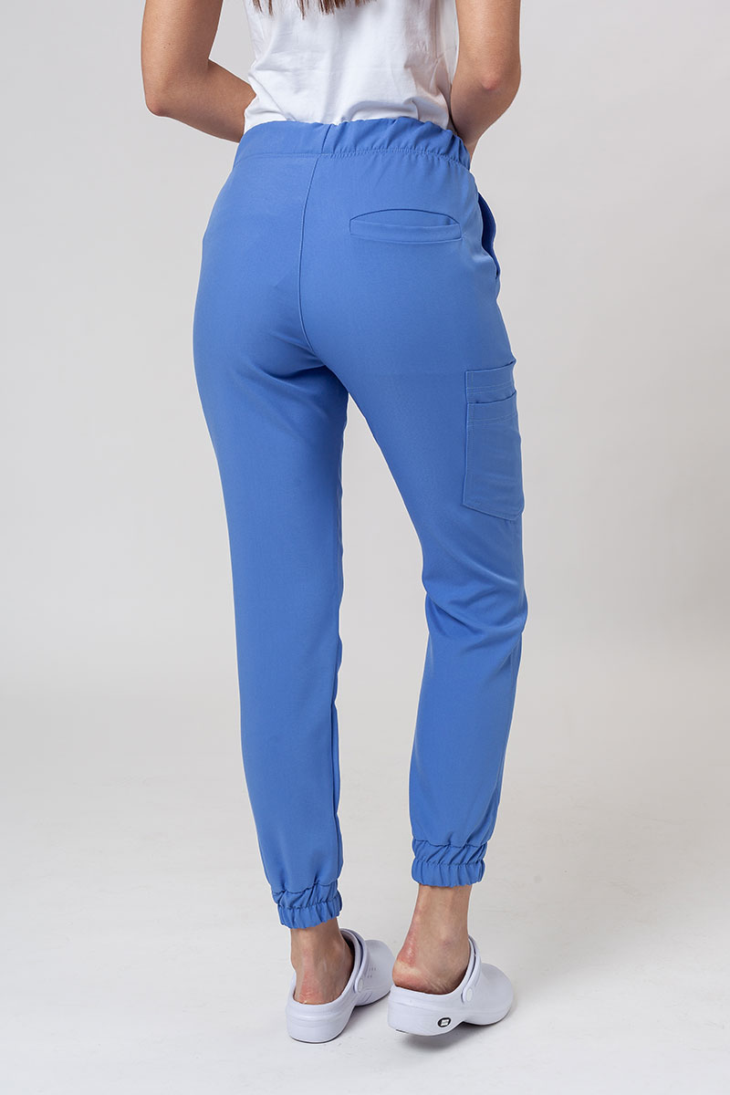 Lékařské kalhoty Sunrise Uniforms Premium Chill jogger modré-1