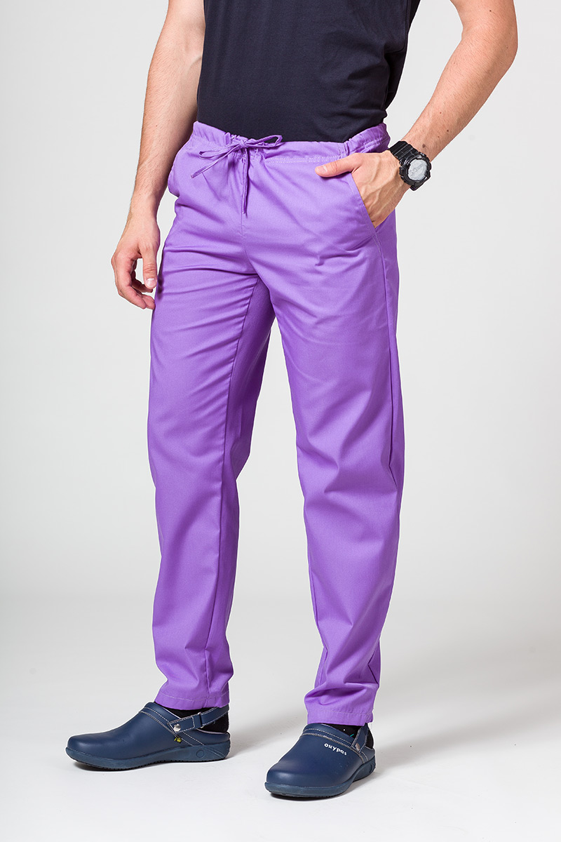 Pánská lékařská souprava Sunrise Uniforms fialová-6