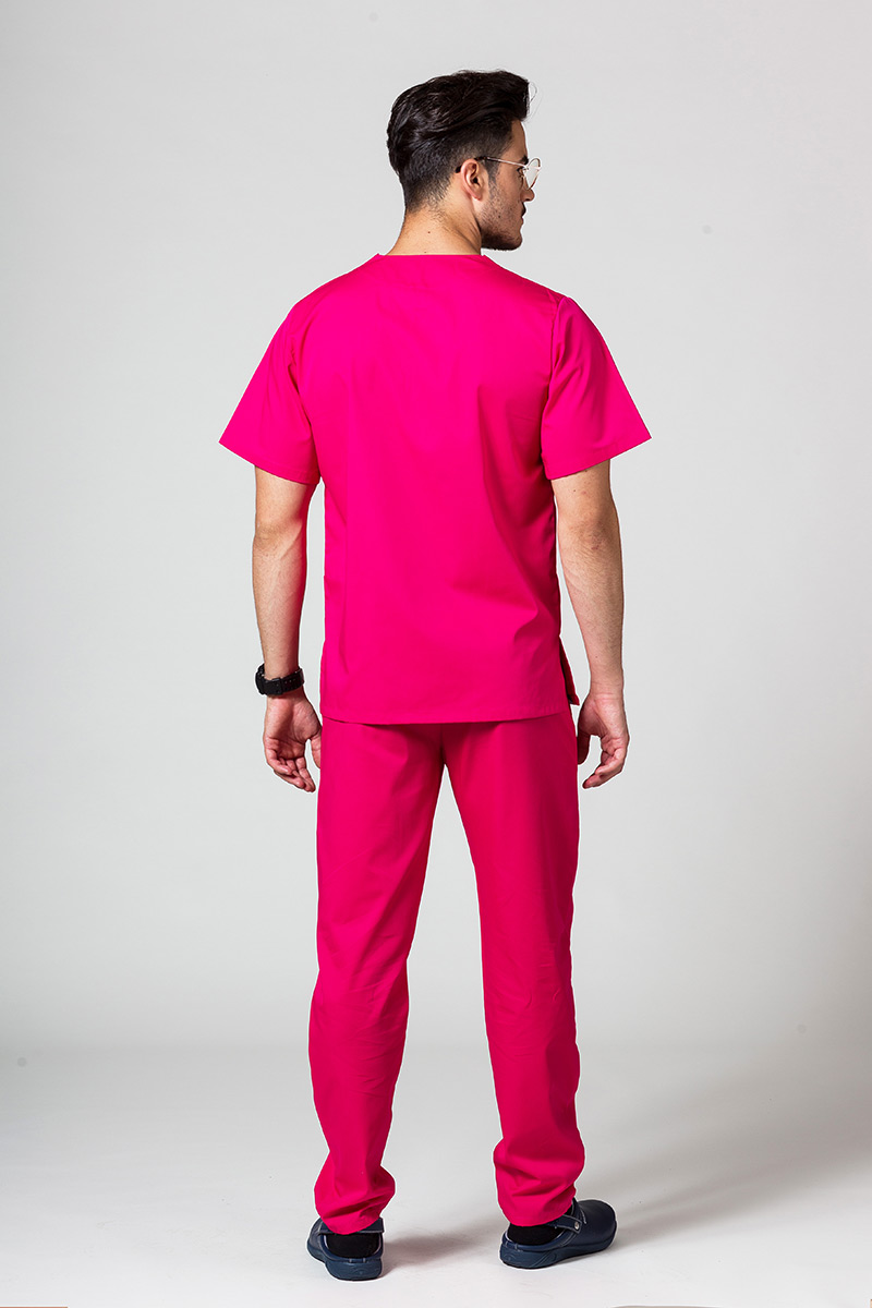 Pánská lékařská souprava Sunrise Uniforms malinová-1