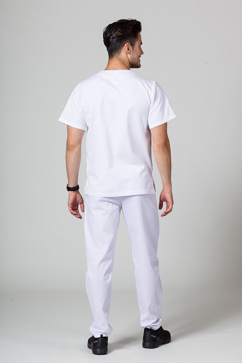 Pánská lékařská souprava Sunrise Uniforms bílá-3