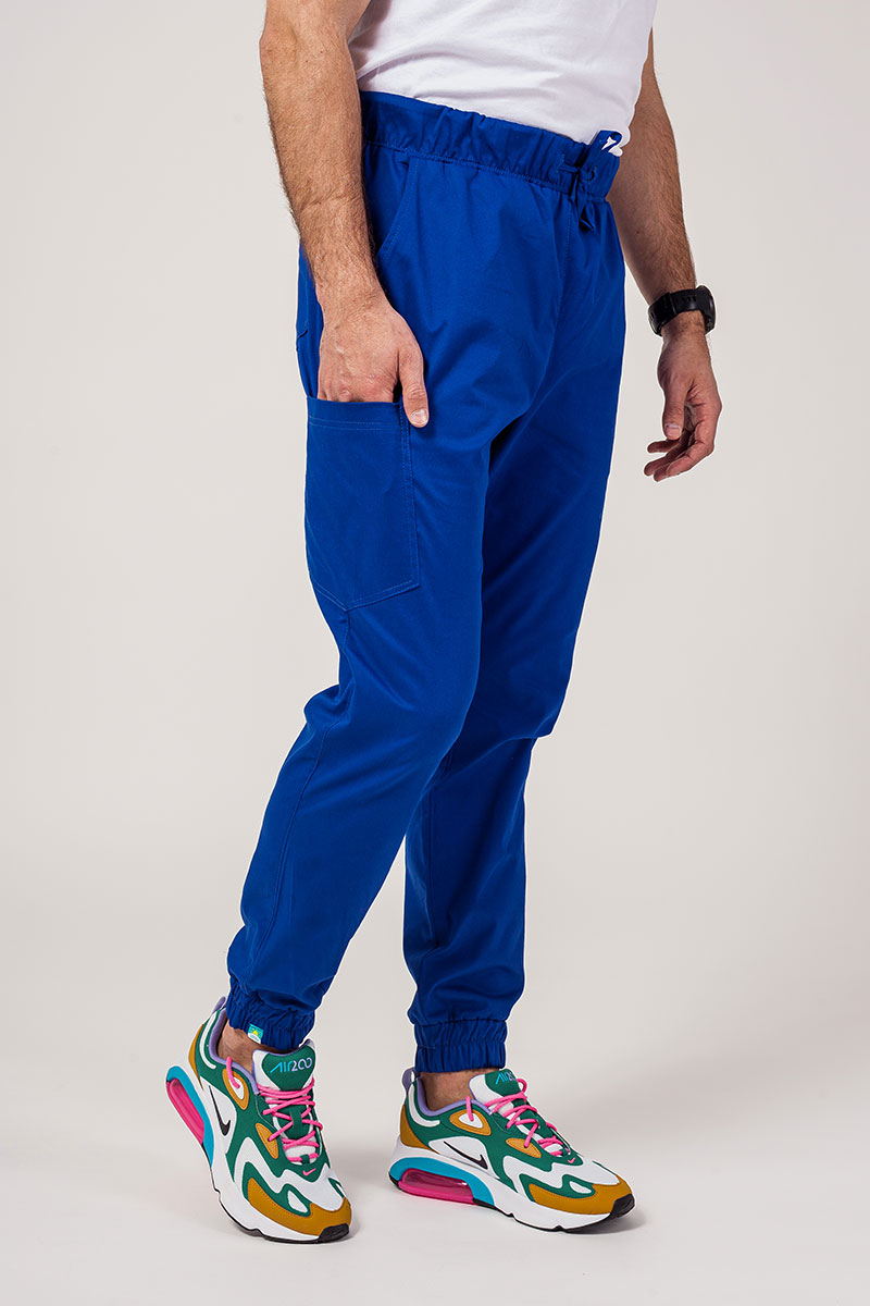 Pánská lékařská souprava Sunrise Uniforms Active (halena Flex, kalhoty Flow) tmavě modrá-6