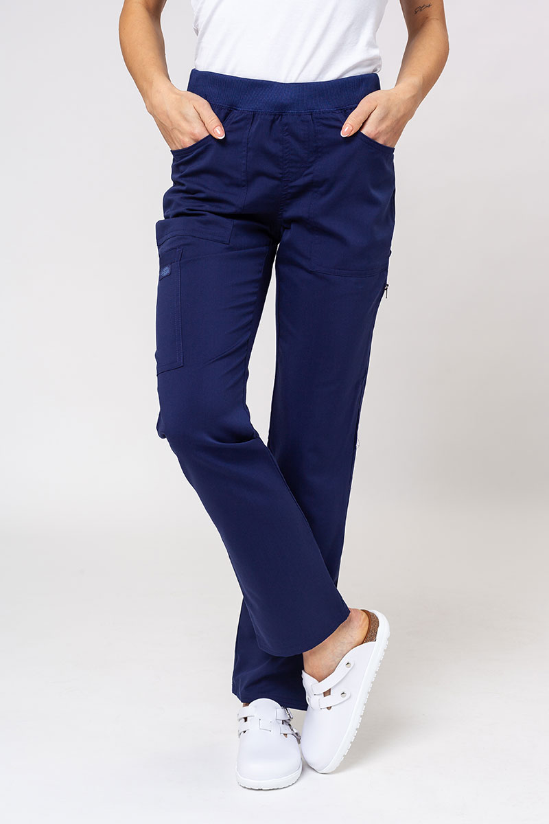 Lékařská dámská souprava Dickies Balance (bluza V-neck, spodnie Mid Rise) námořnická modř-8