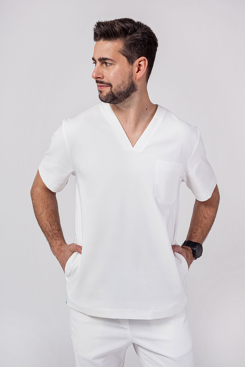 Lékařská souprava Sunrise Uniforms Premium Men (halena Dose, kalhoty Select) ecru-3