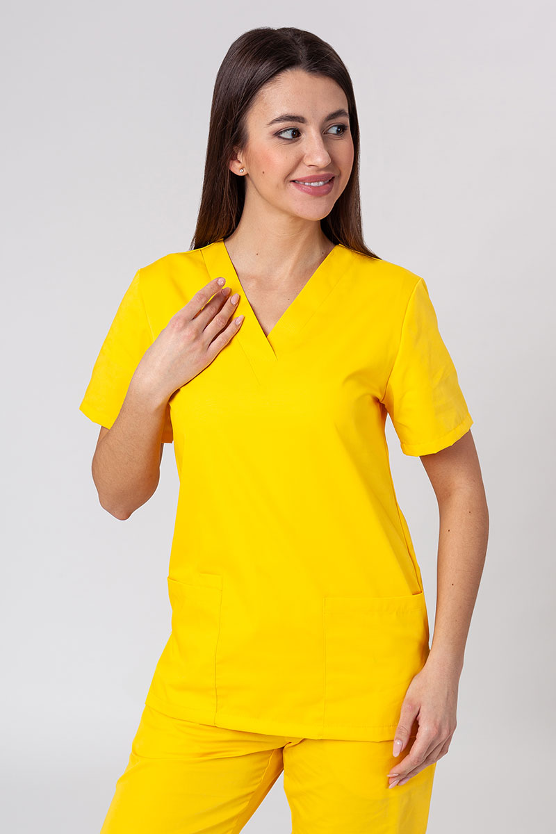 Lékařská souprava Sunrise Uniforms žlutá-2