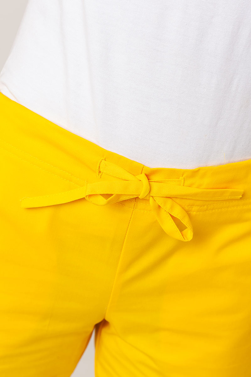 Univerzální lékařské kalhoty Sunrise Uniforms žluté-2