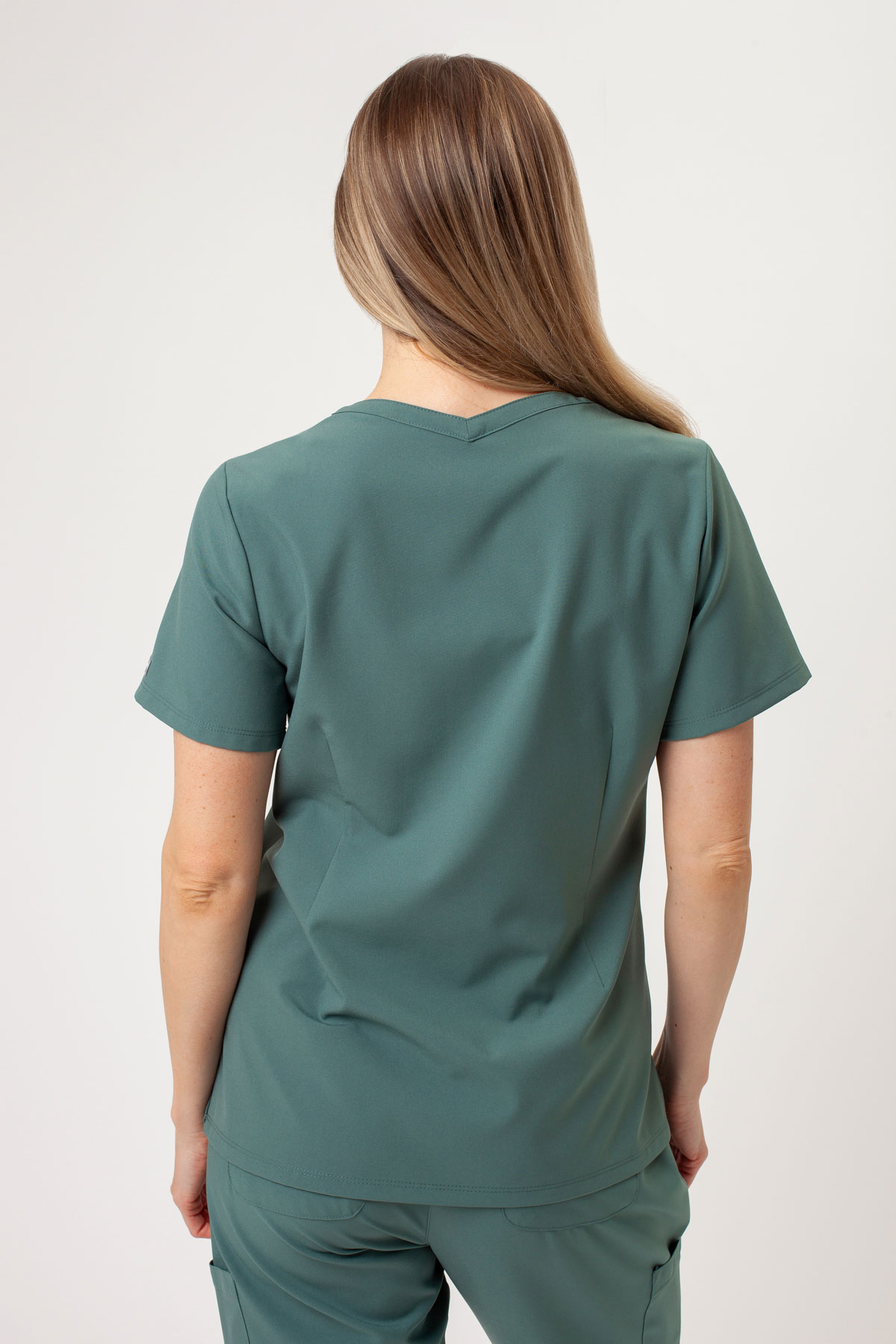 Lékařská dámská halena Maevn Momentum Double V-neck pastelově zelená-1