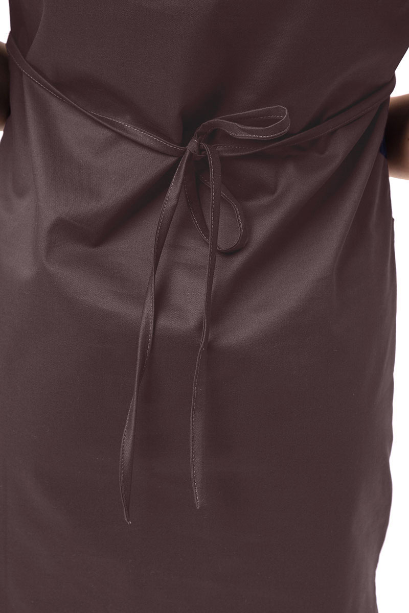 Dámské lékařské šaty Sunrise Uniforms Vital choco-4