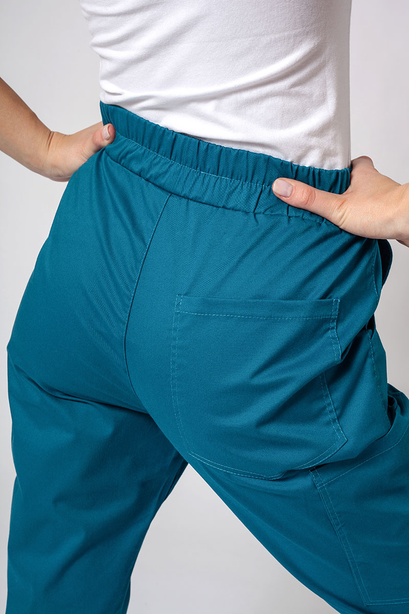Dámské lékařské kalhoty Sunrise Uniforms Active Air jogger karaibsky modré-3