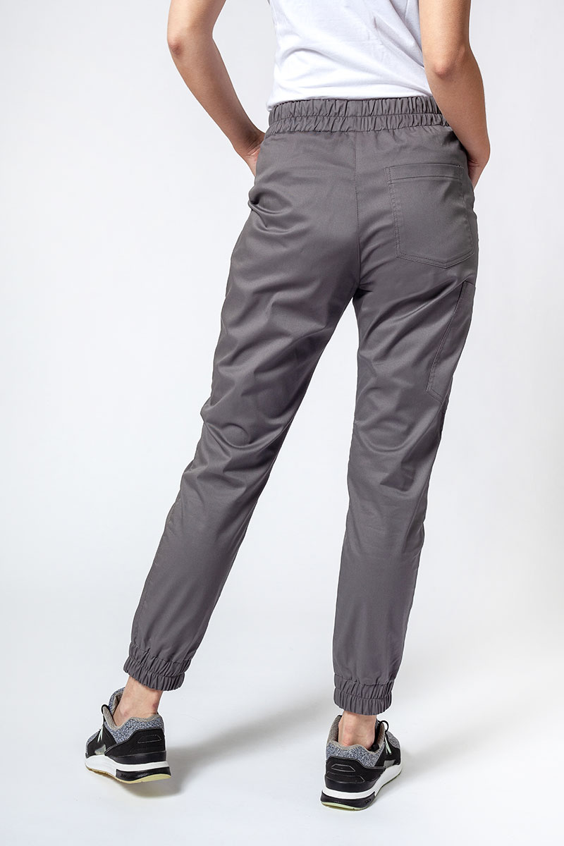 Dámské lékařské kalhoty Sunrise Uniforms Active Air jogger šedé-1