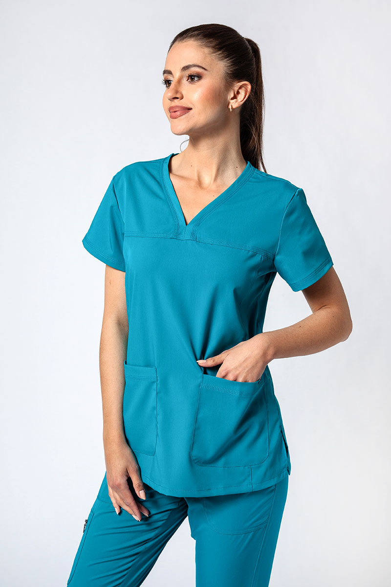 Lékařská souprava Adar Uniforms Ultimate mořsky modrá (s halenou Sweetheart - elastic)-3