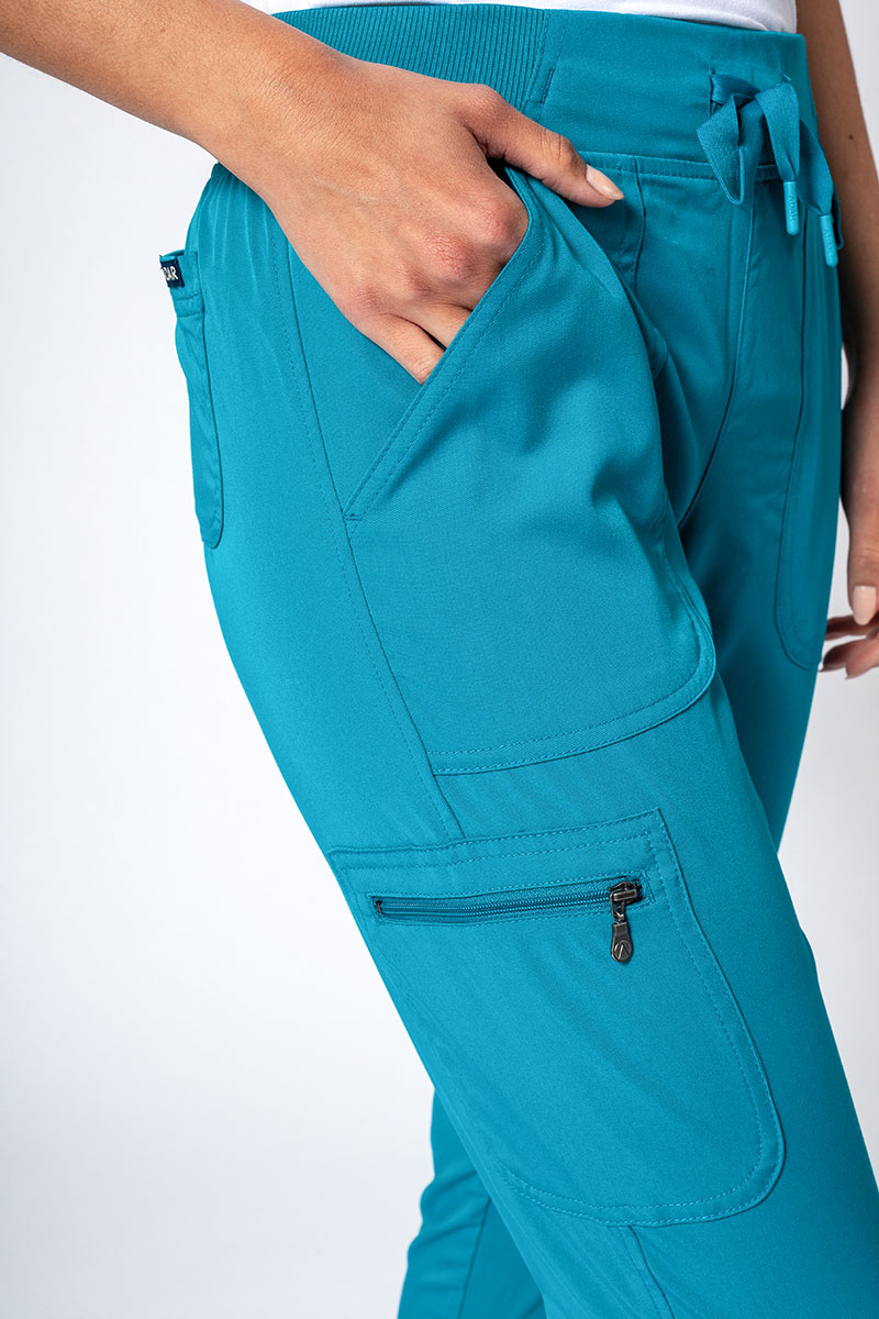 Dámské kalhoty Adar Uniforms Ultimate Yoga Jogger mořsky modré-3