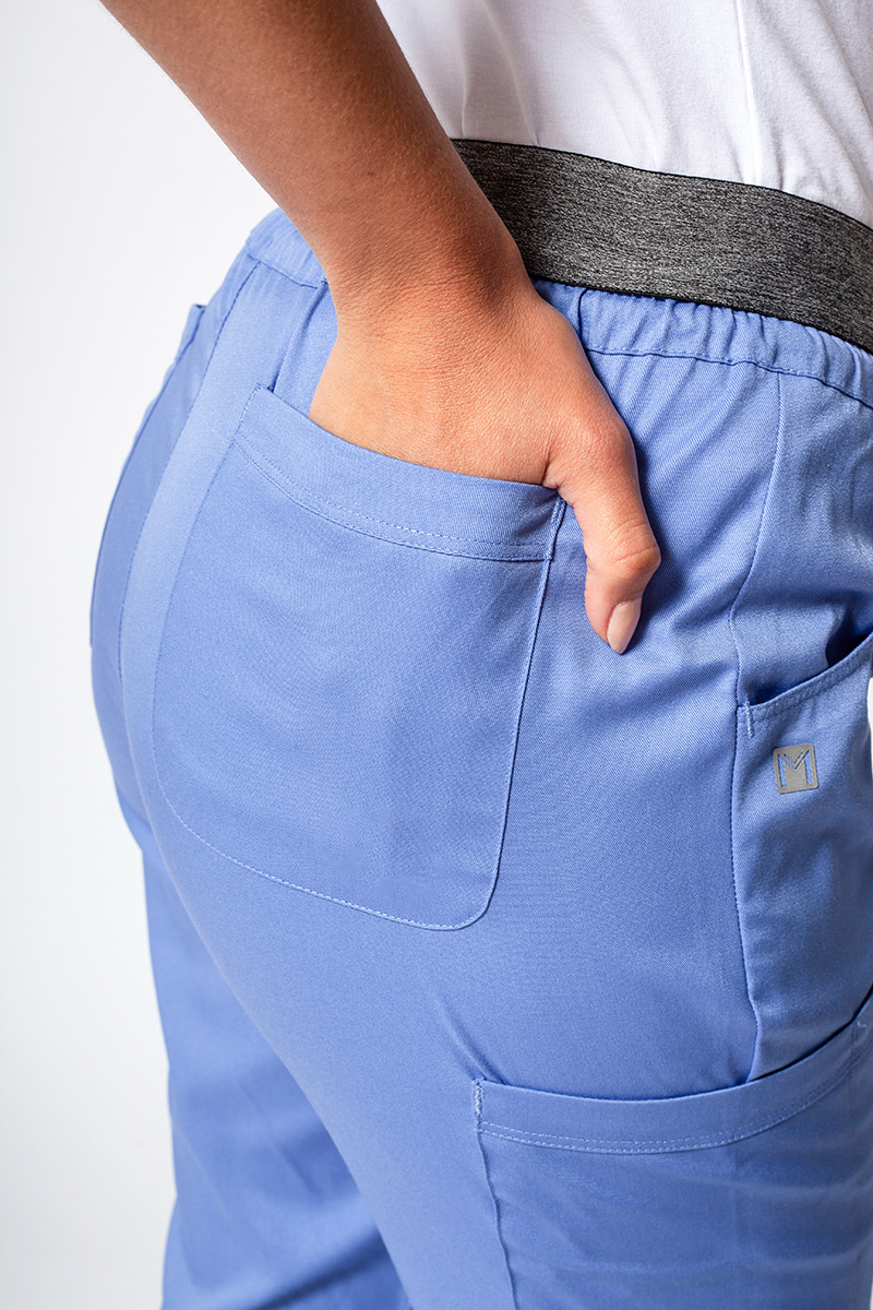 Dámské lékařské kalhoty Maevn Matrix Contrast semi-jogger klasicky modré-4