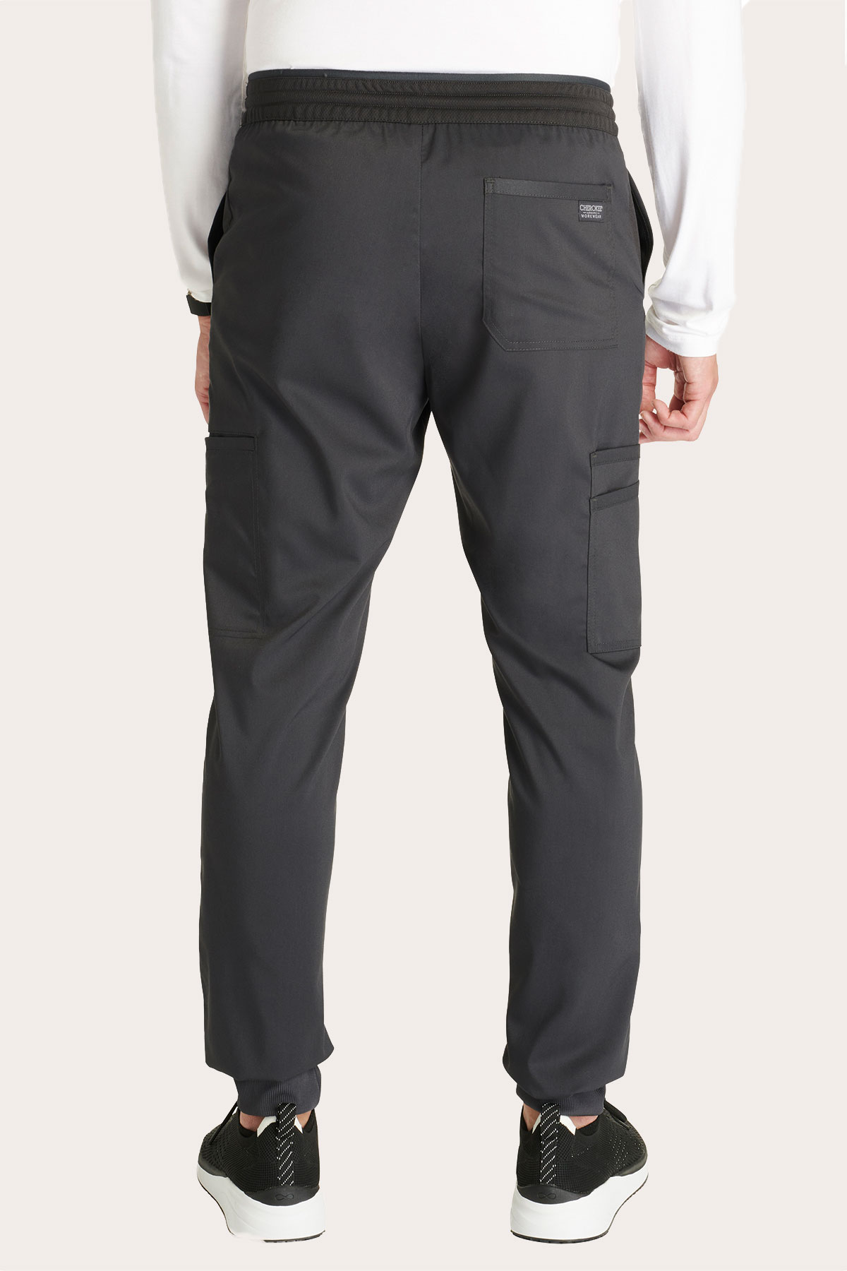 Pánské lékařské kalhoty Cherokee Revolution Jogger šedé-1