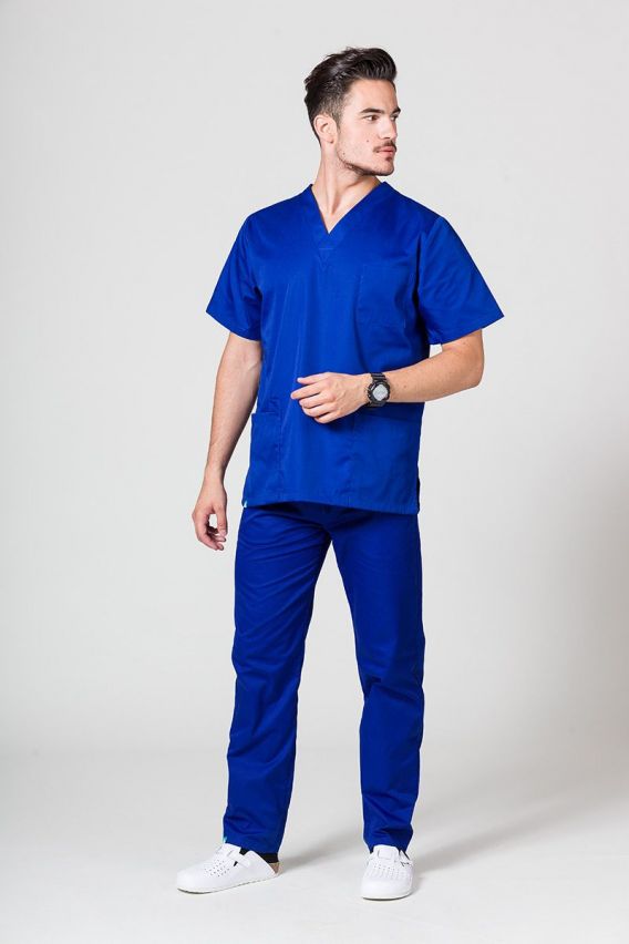 Univerzální lékařská halena Sunrise Uniforms tmavě modrá-4